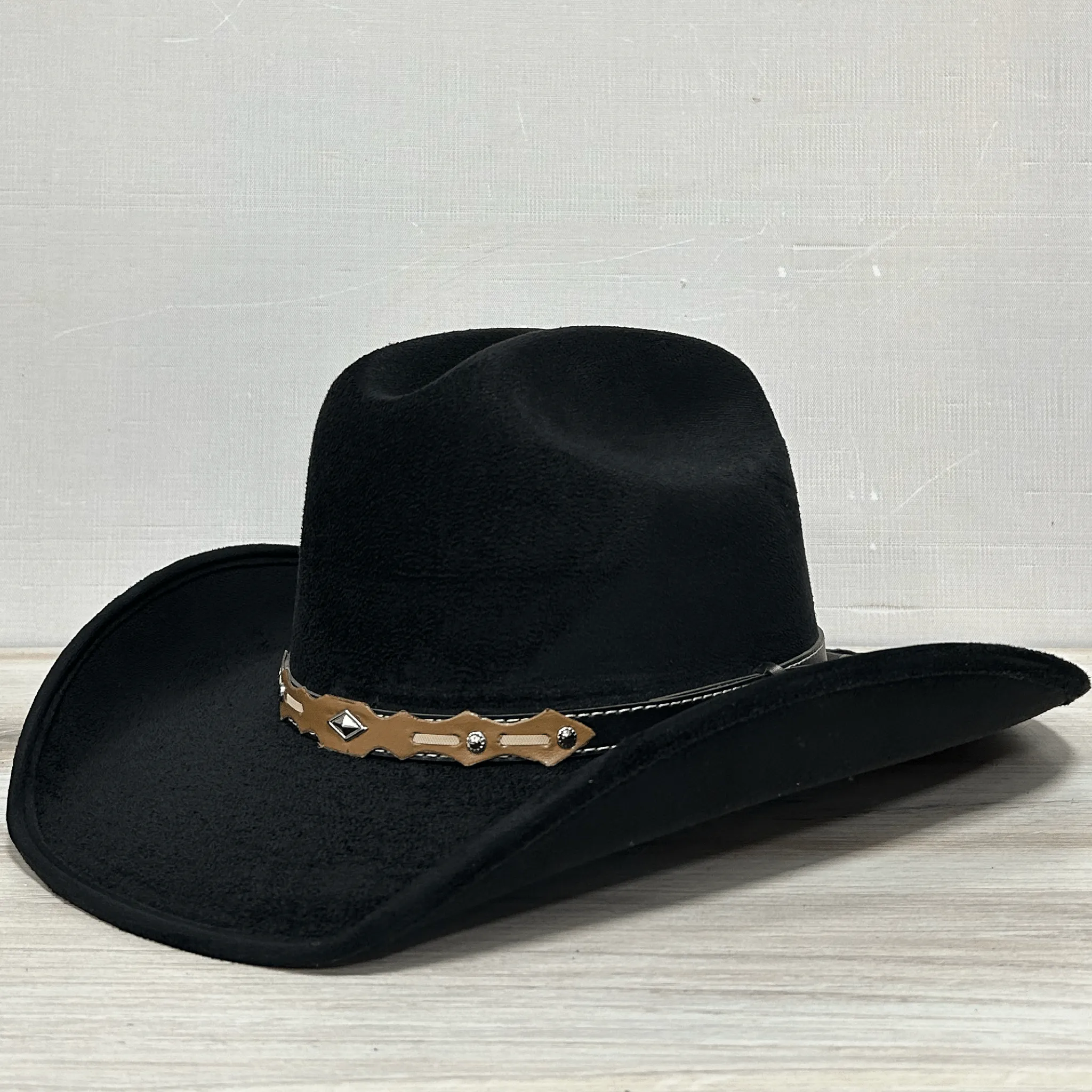 Kids Western Cowboy Suede Hat - Americana