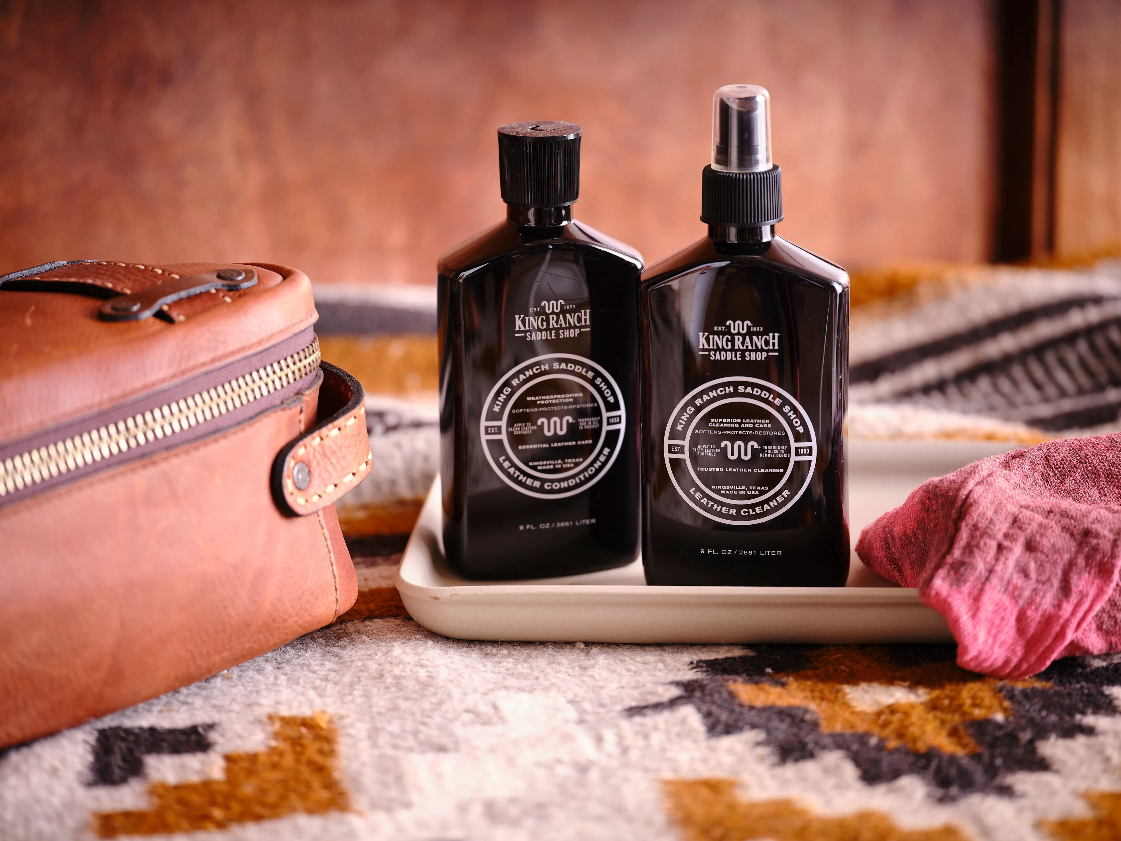 King Ranch Leather Care Set