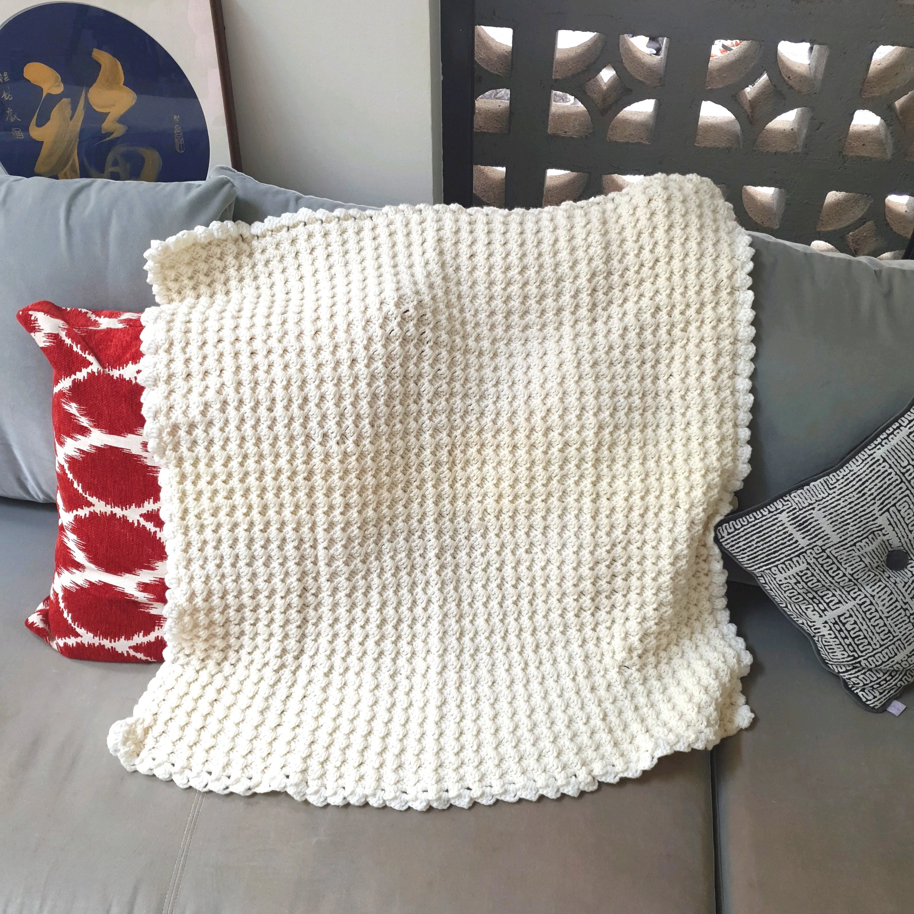 Knitted Baby Blanket