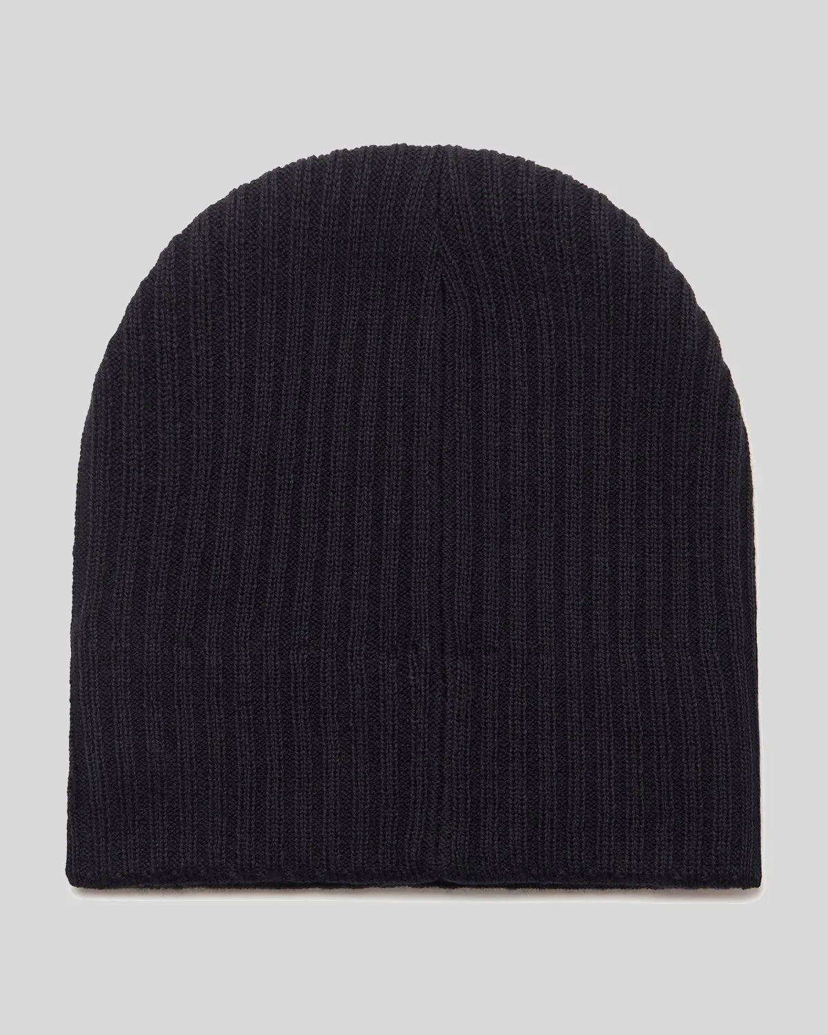 Knitted Ribbed Beanie