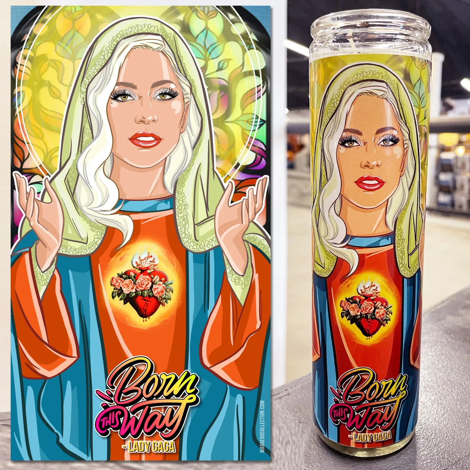 Lady Gaga Candle