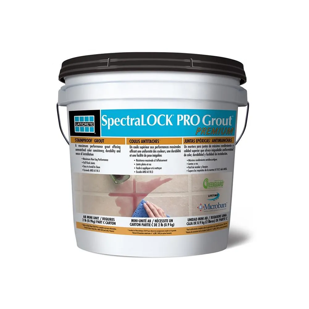 Laticrete SPECTRALOCK Pro Premium Epoxy Grout - Mini Parts A&B Liquid Only