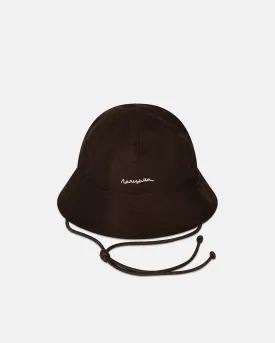 Laurie - Sale Econyl™ Bucket Hat - Brown Econyl