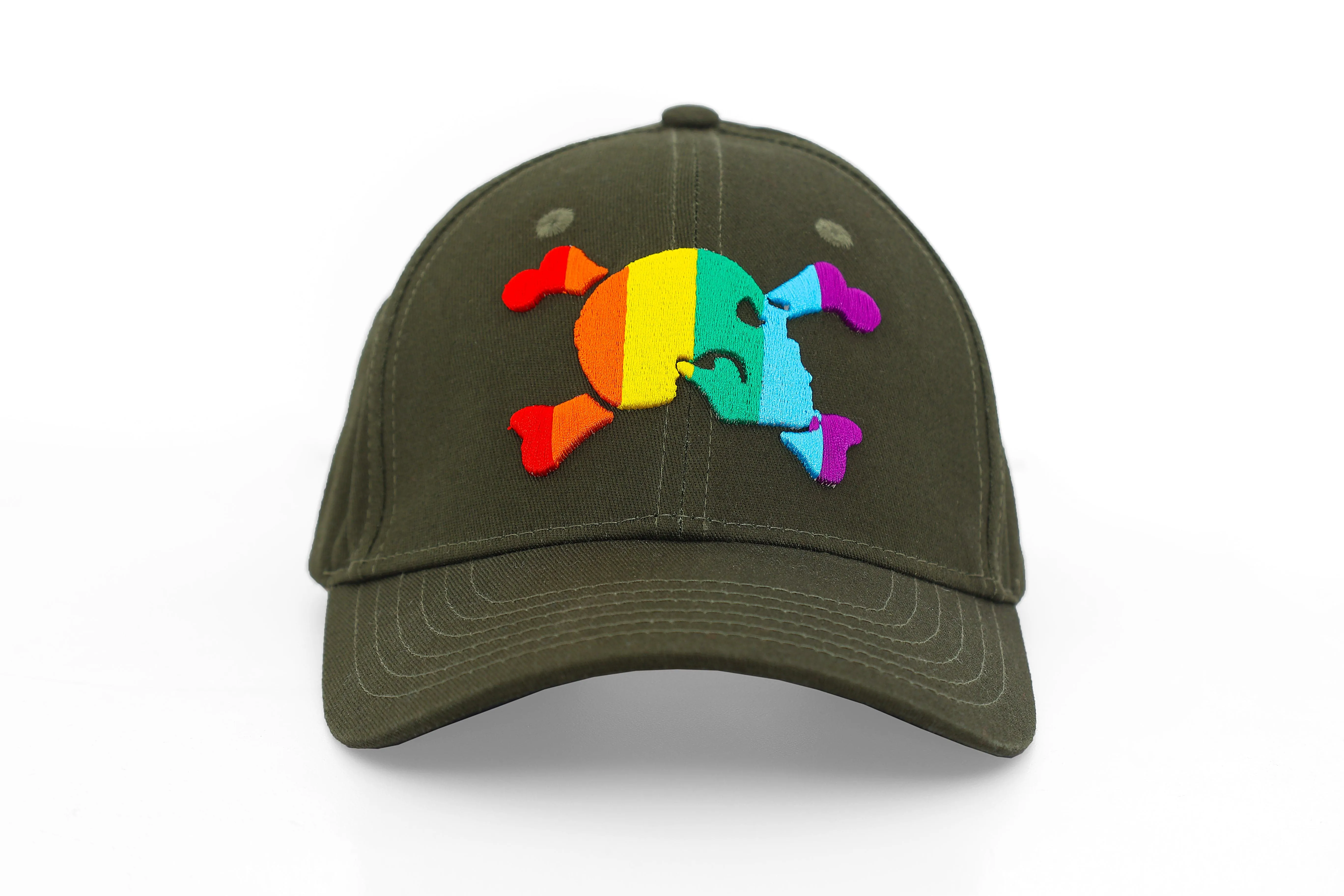 Limited Edition Pride Logo Hat Army Green