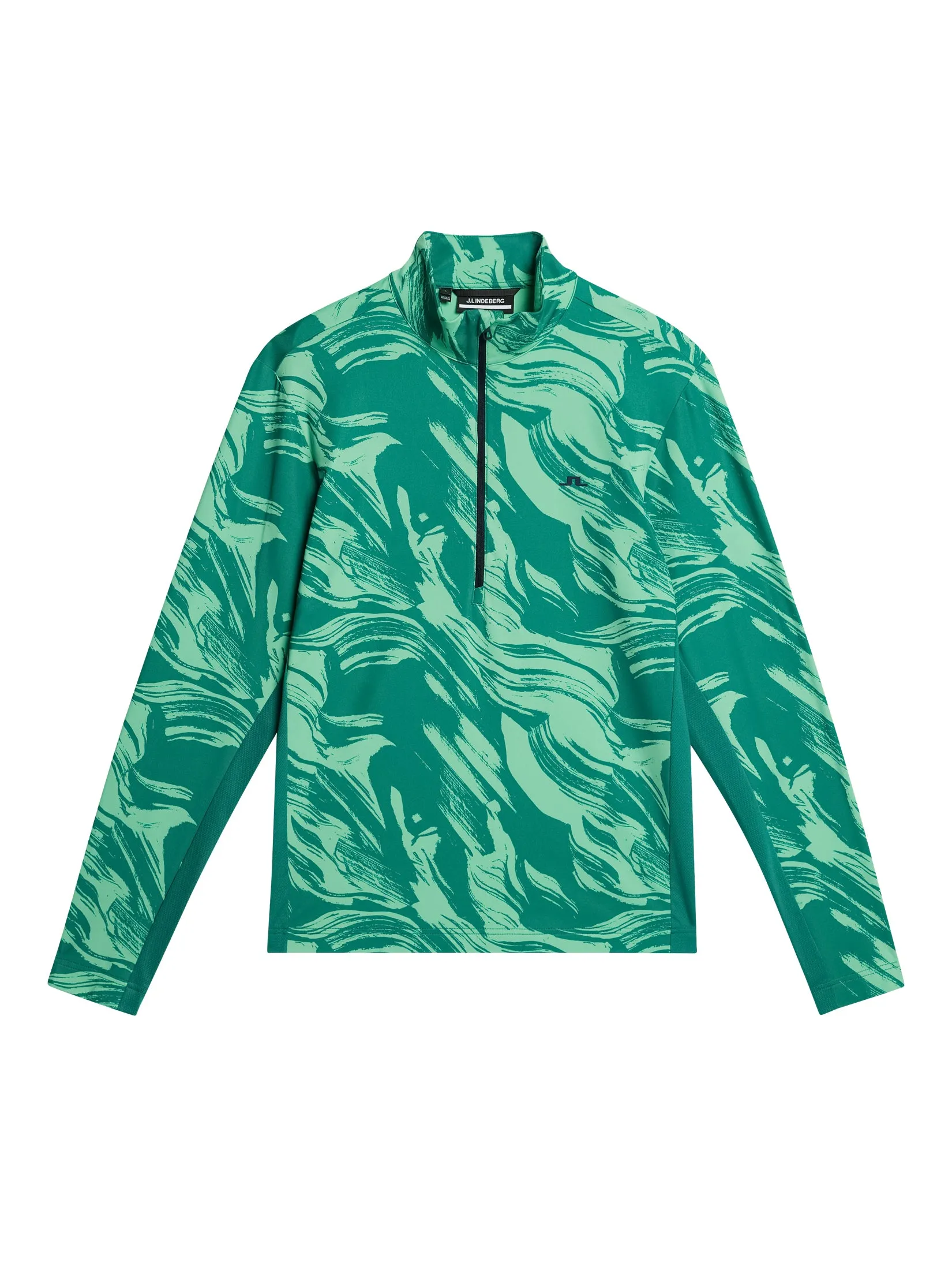 Luke Print Half Zip Mid Layer