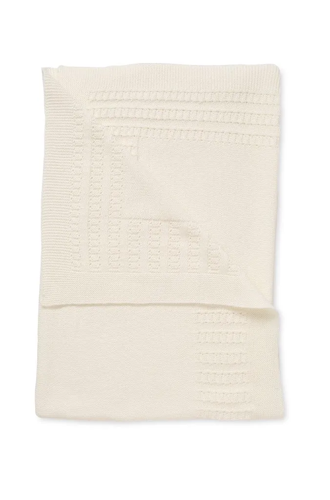 Marquise Heritage Cotton Knitted Blanket