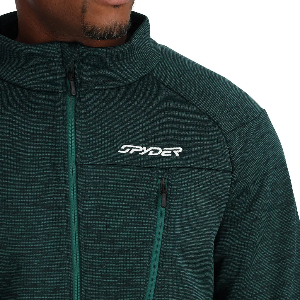 Mens Encore Full Zip - Cypress Green