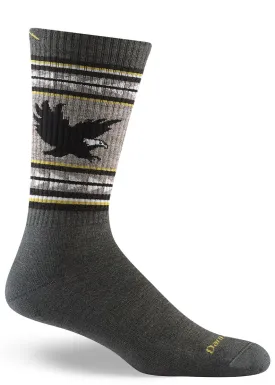 Men's Forest Eagle Cushioned Wool Hiking Boot Socks