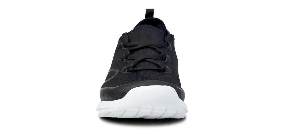 MEN'S OOMG SPORT LS LOW SHOE - WHITE BLACK