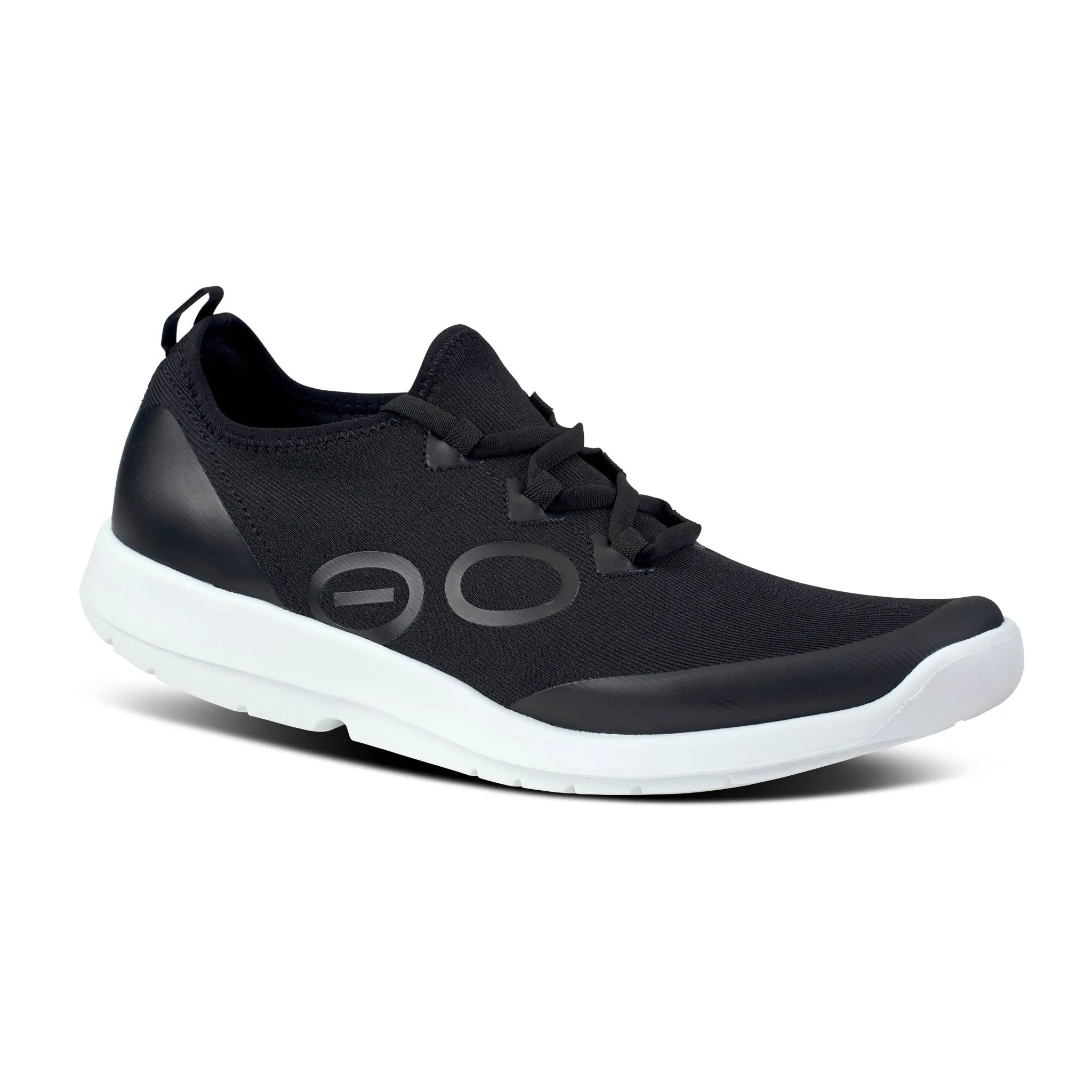 MEN'S OOMG SPORT LS LOW SHOE - WHITE BLACK