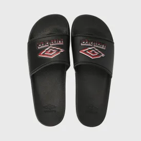 Mens Umbro Speed Diamond Slide _ 181680 _ Black