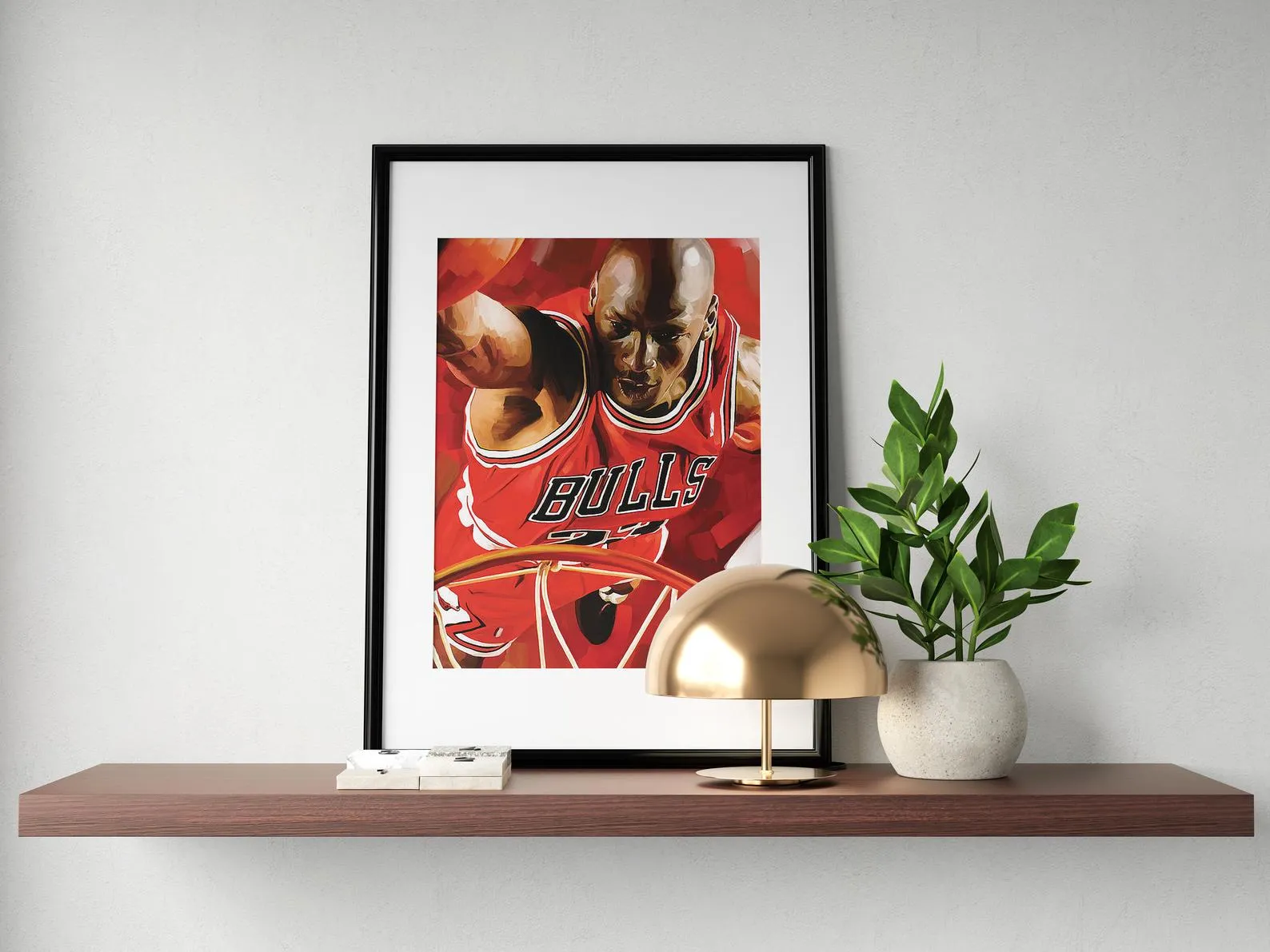 Michael Jordan Custom Poster. Michael Jodan Rolls, Custom Sport, Home decor, Wall Hanging