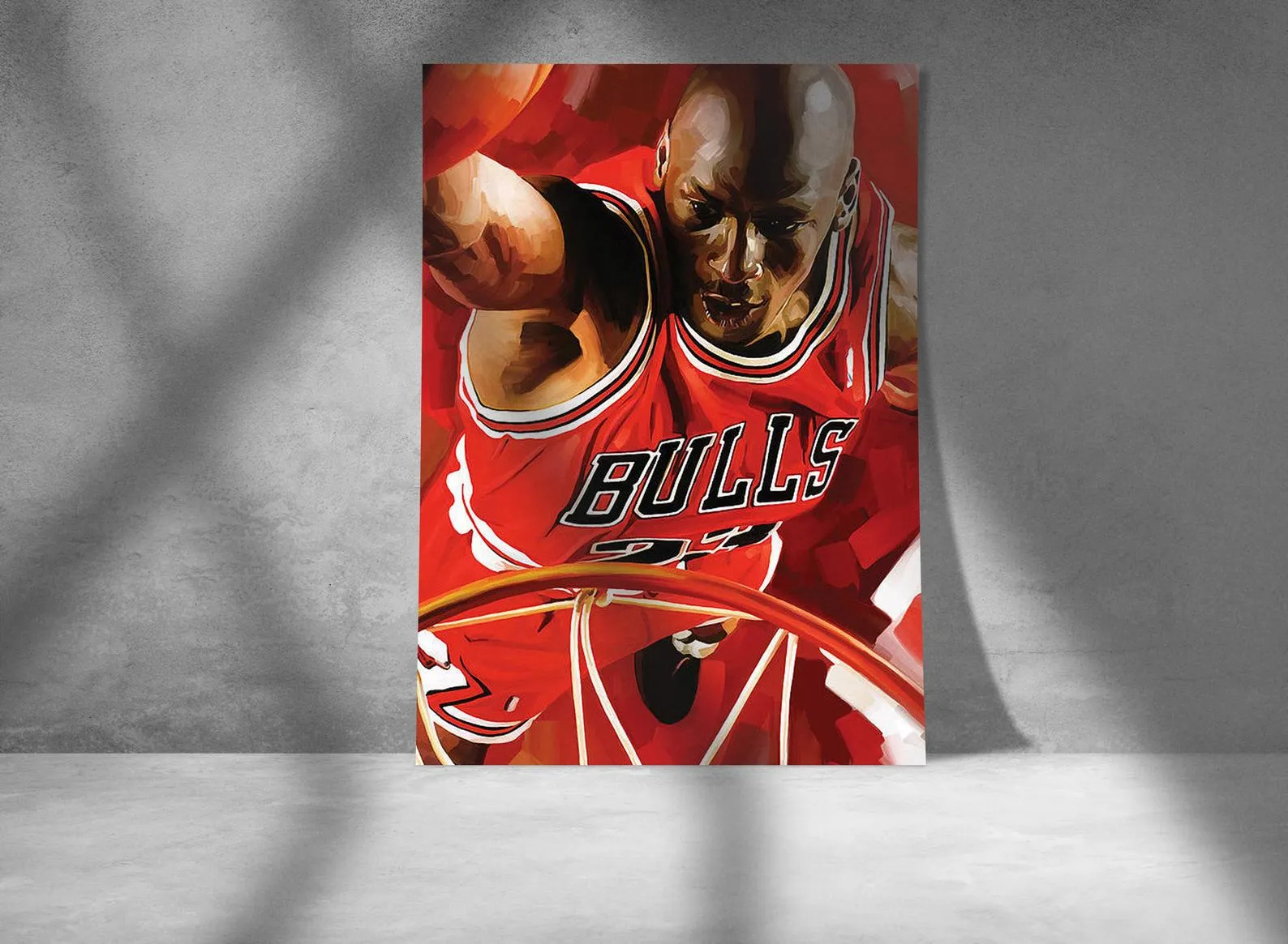 Michael Jordan Custom Poster. Michael Jodan Rolls, Custom Sport, Home decor, Wall Hanging