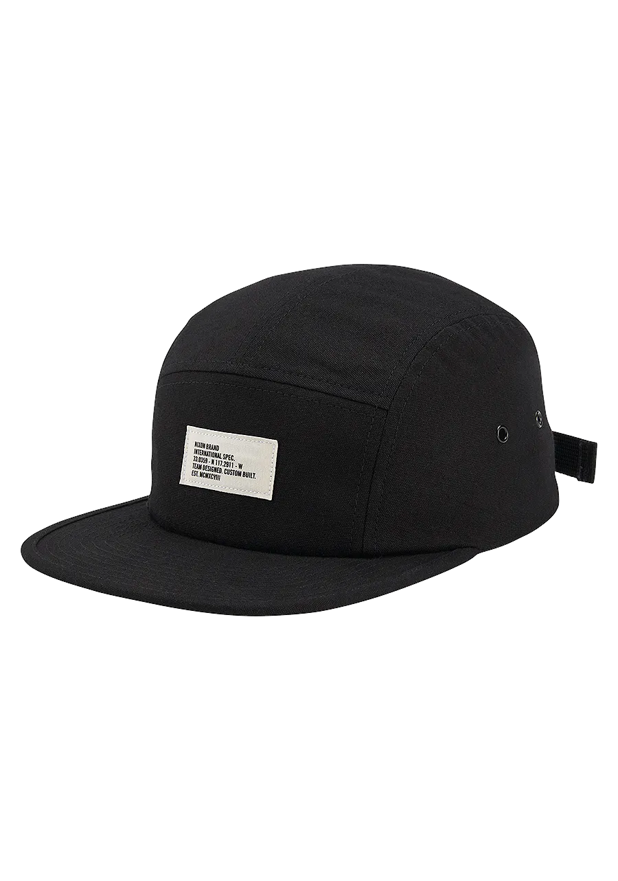 Miguel Strapback Hat - Black