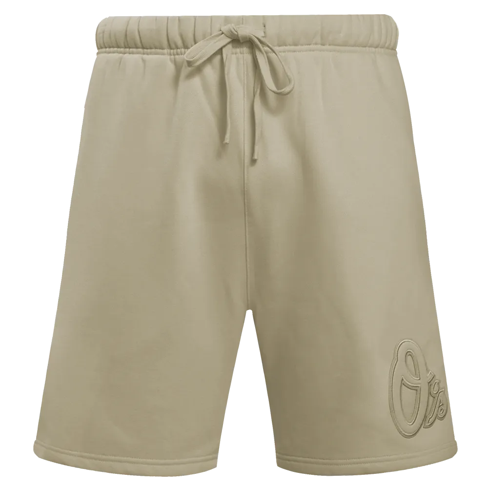 MLB BALTIMORE ORIOLES NEUTRAL MEN'S SHORT (TAUPE)