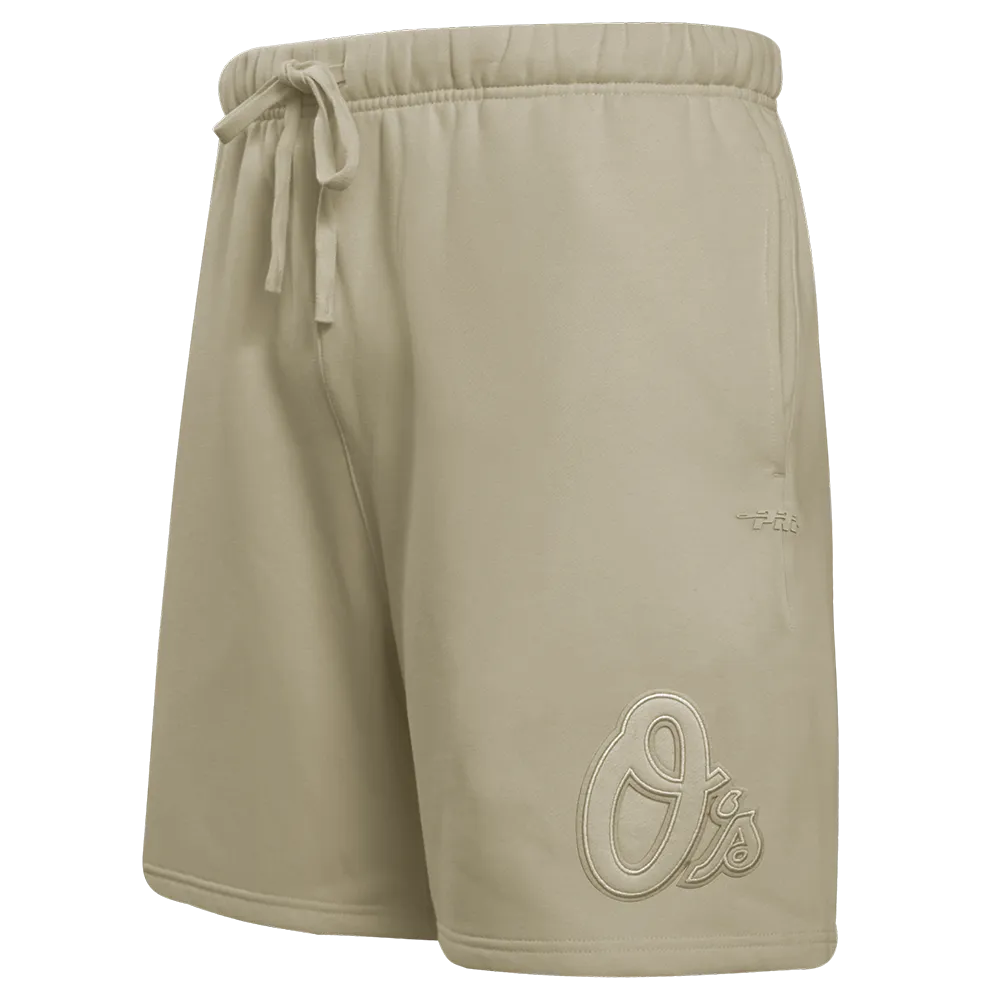 MLB BALTIMORE ORIOLES NEUTRAL MEN'S SHORT (TAUPE)