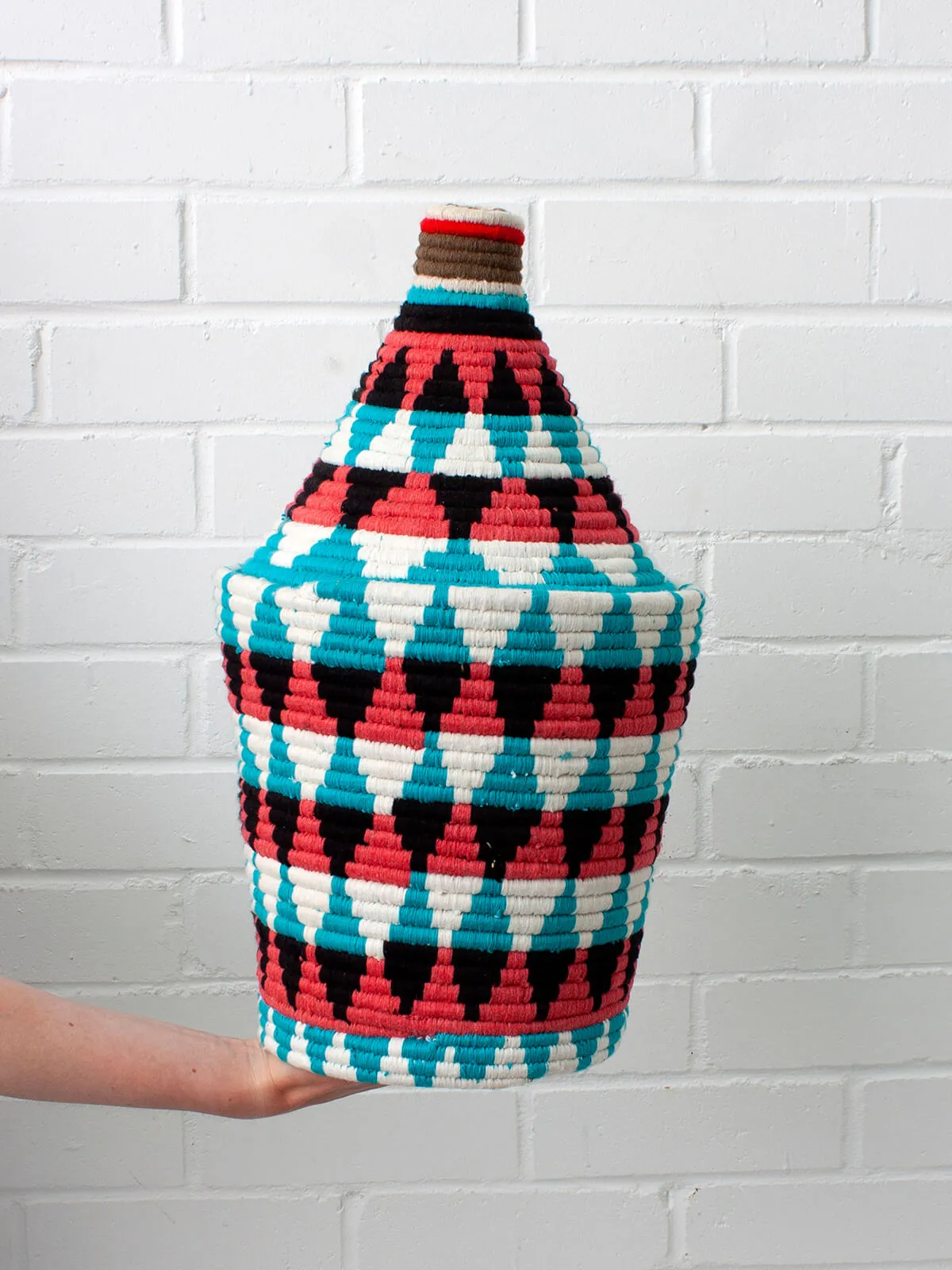 Moroccan Wool Pot, No.273