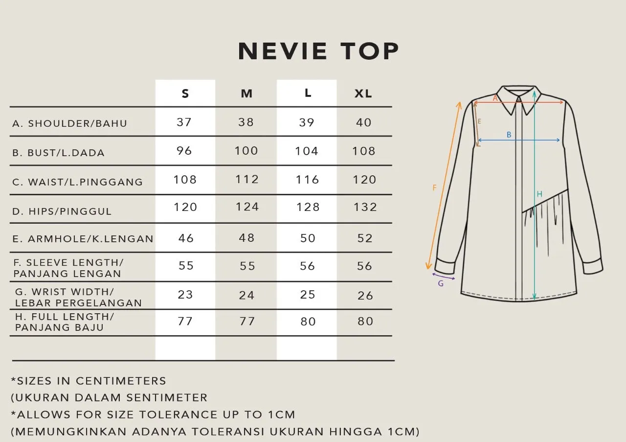 NEVIE TOP PLAIN BLOSSOM