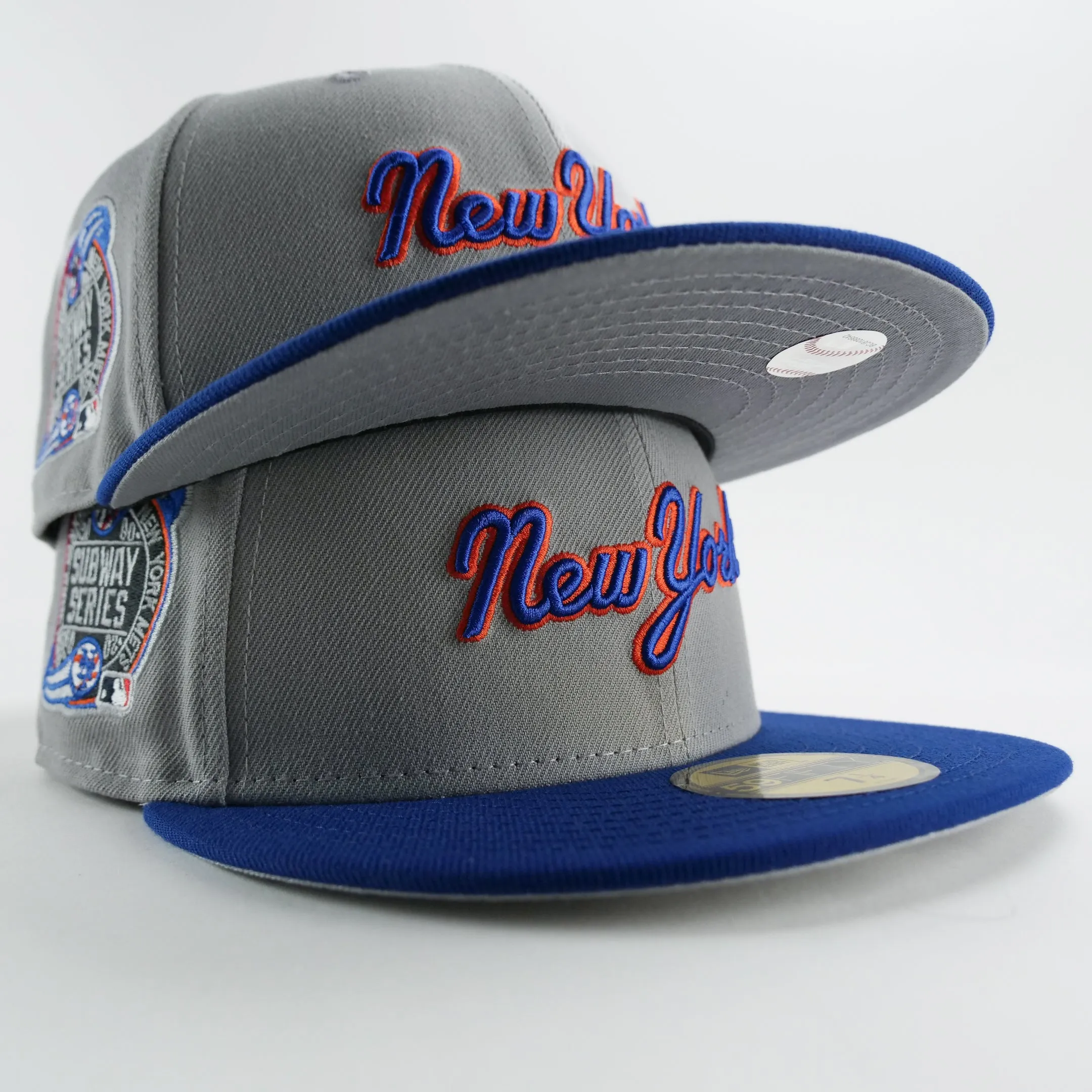 New Era Custom Exclusive Fitted New York Mets Subway Series