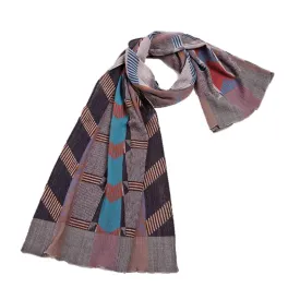 NUNO Shawl: "Treads" (Blue)