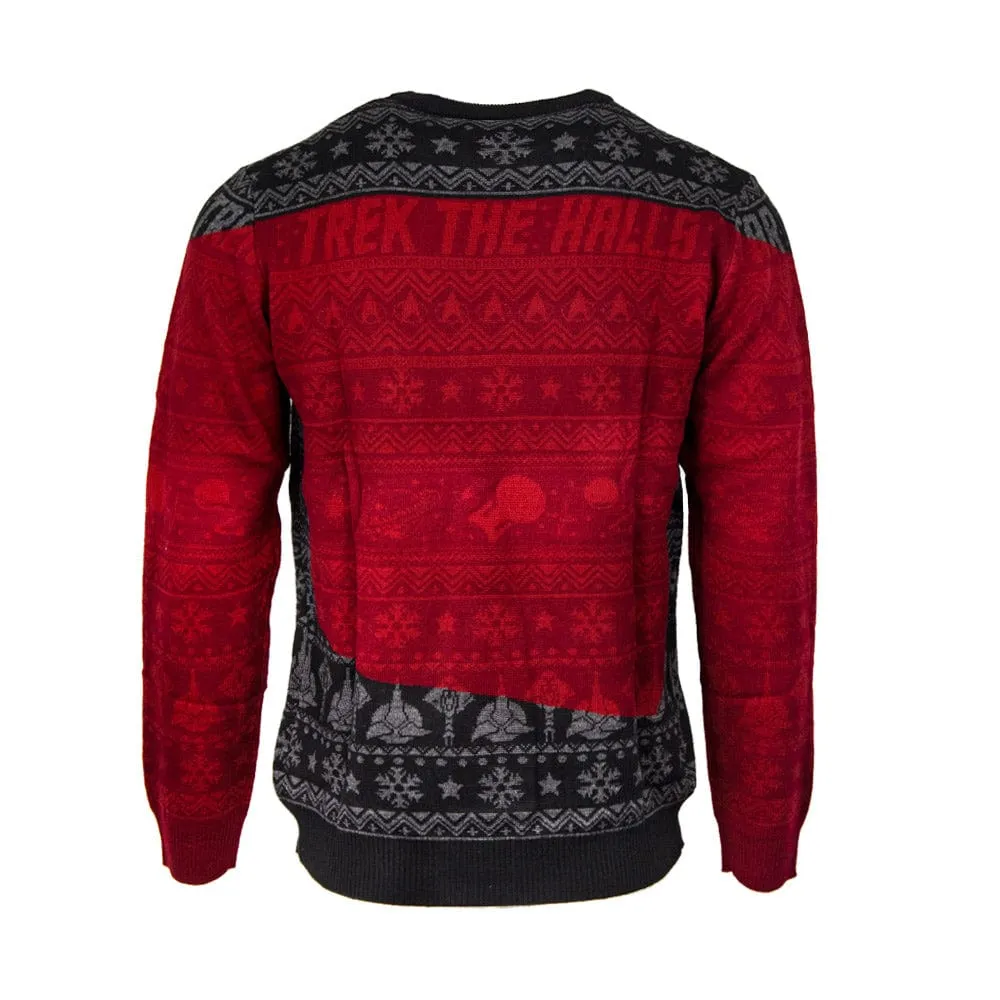 Official Star Trek ‘Trek The Halls’ Christmas Jumper / Ugly Sweater