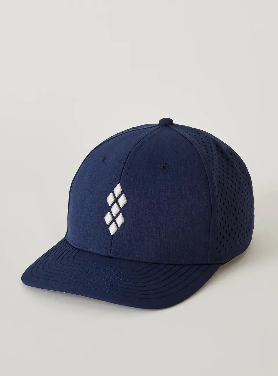 Overland Hat-Navy-7 Diamonds