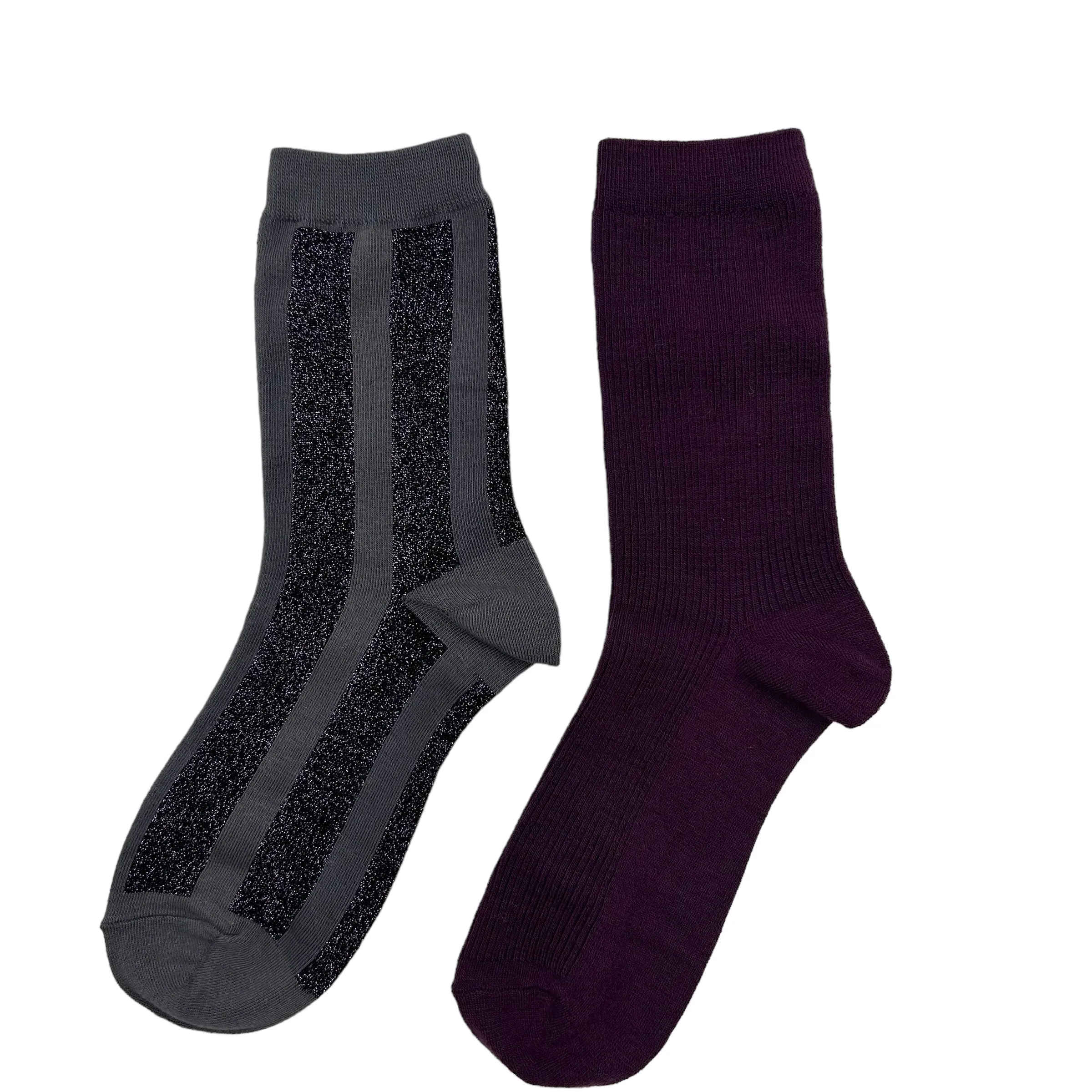 Purple Barcelona and Berlin sock box duo