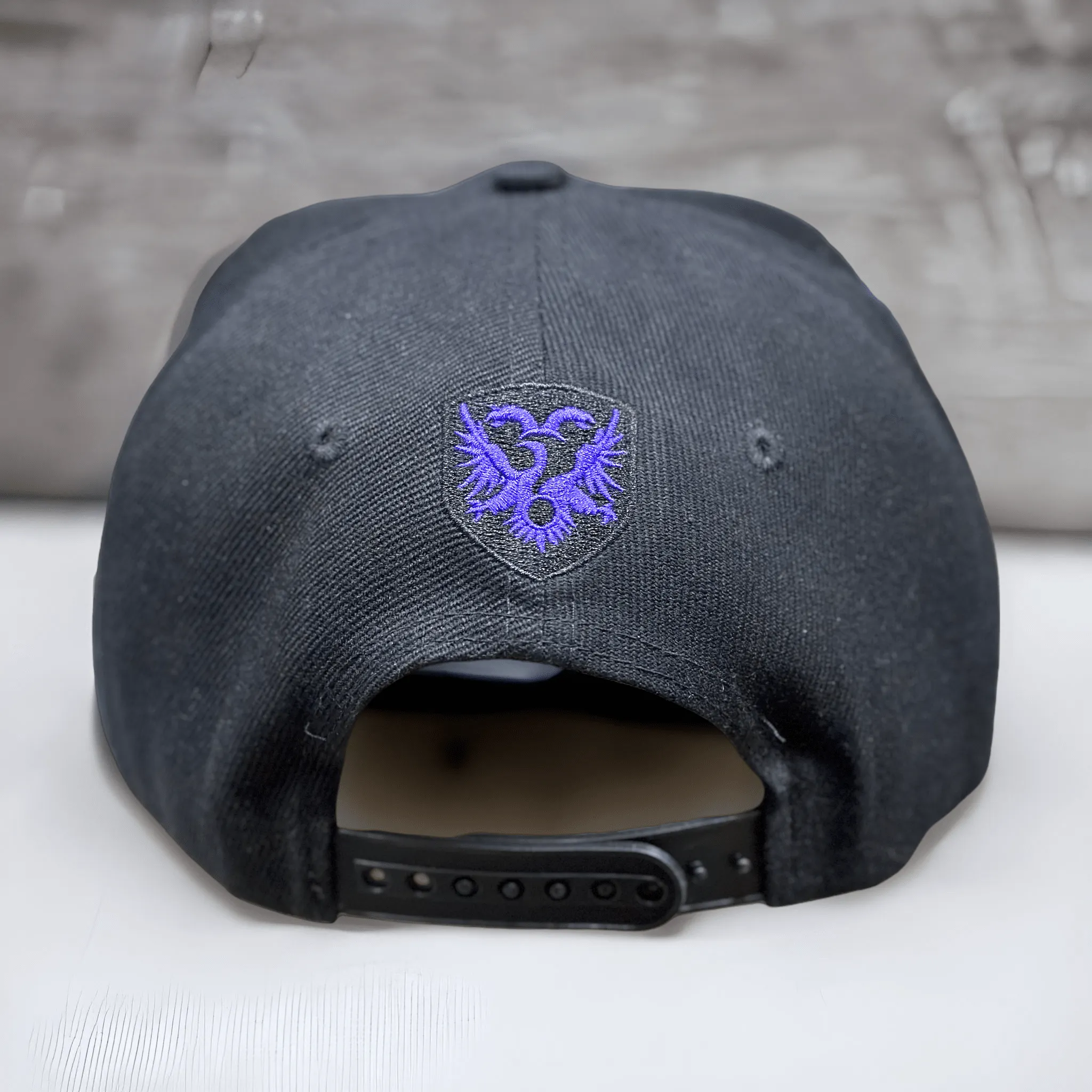 Purple Bohica Signature Flat Brim/Snap Back Hat