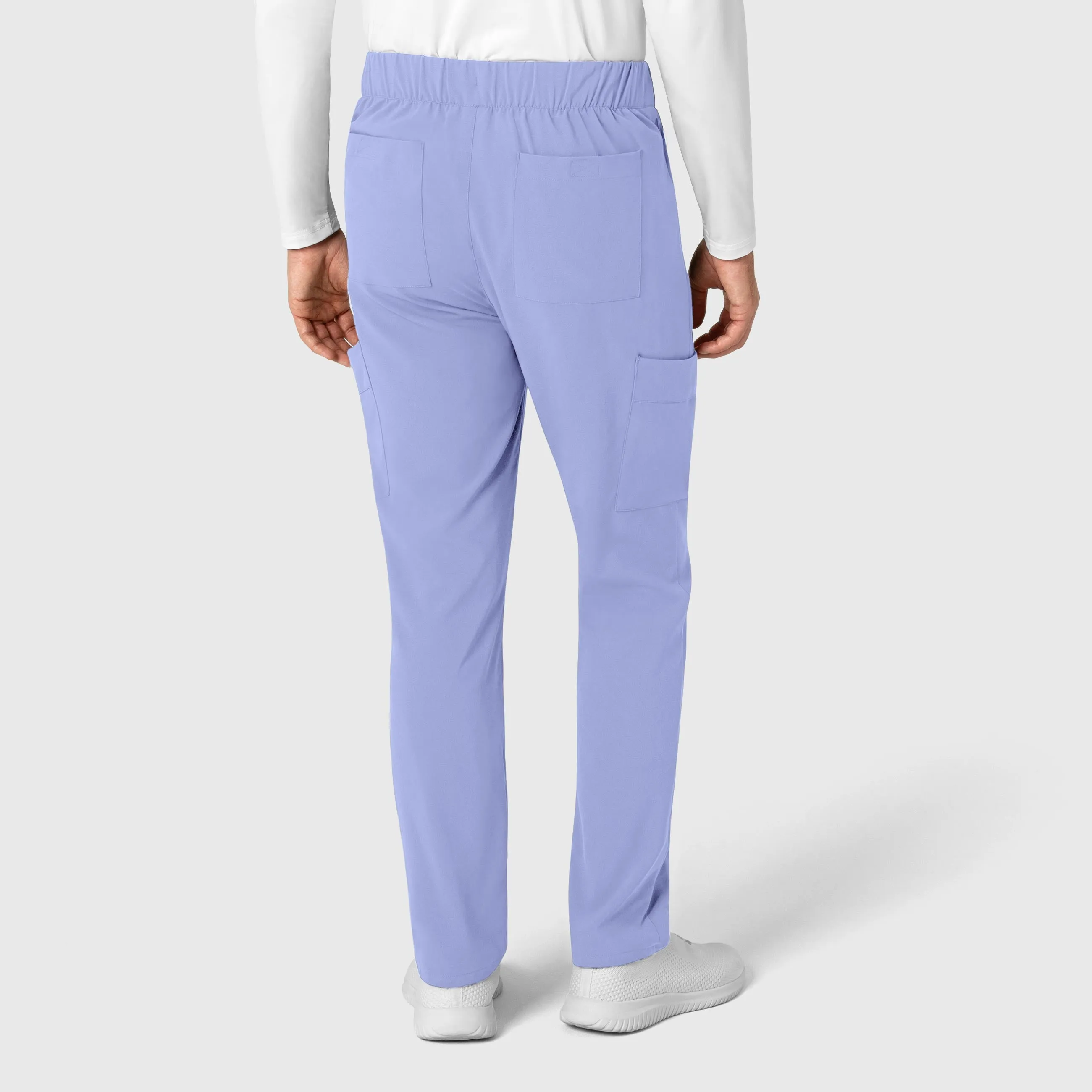 RENEW Men's Tapered Scrub Pant - Ceil Blue