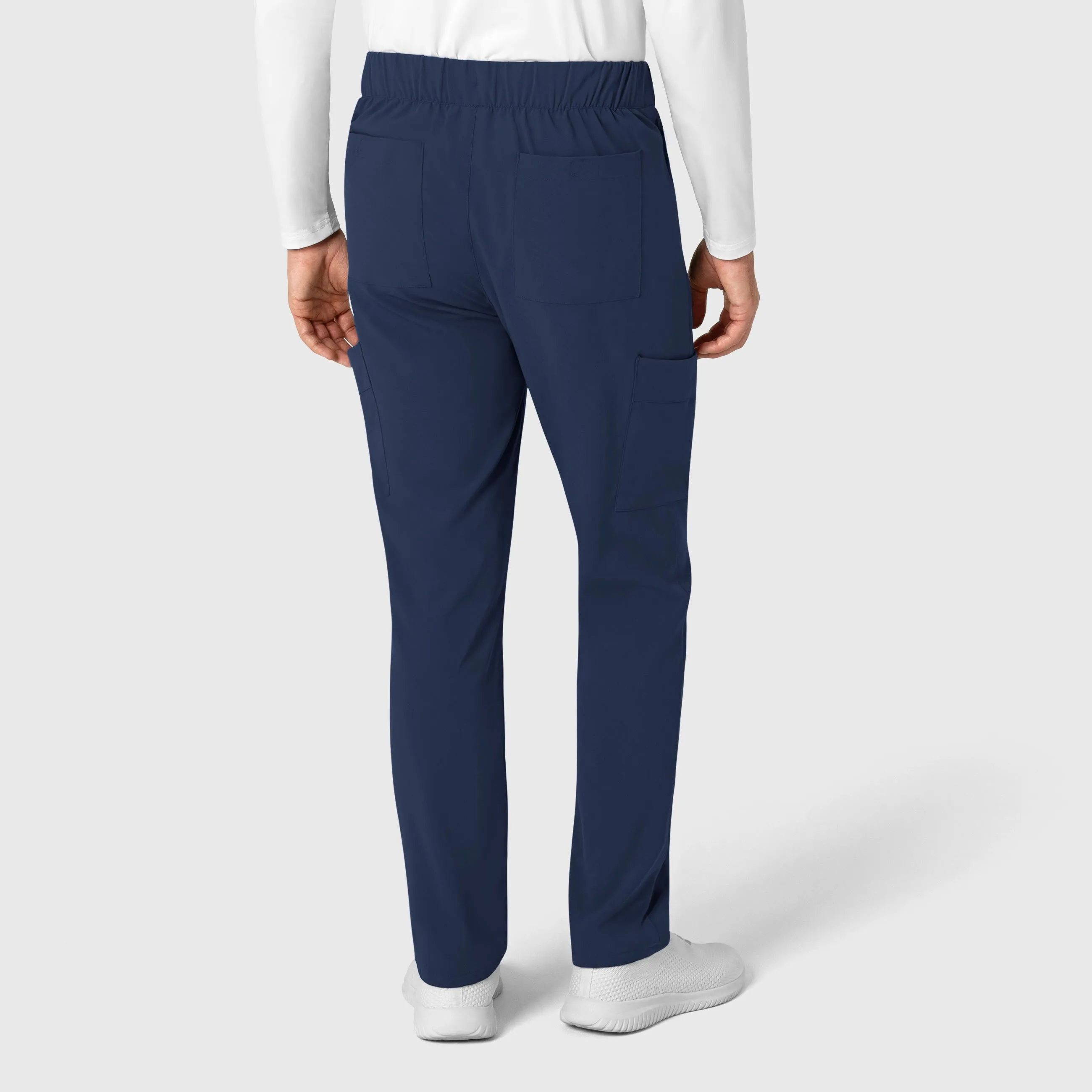 RENEW Men's Tapered Scrub Pant - Navy