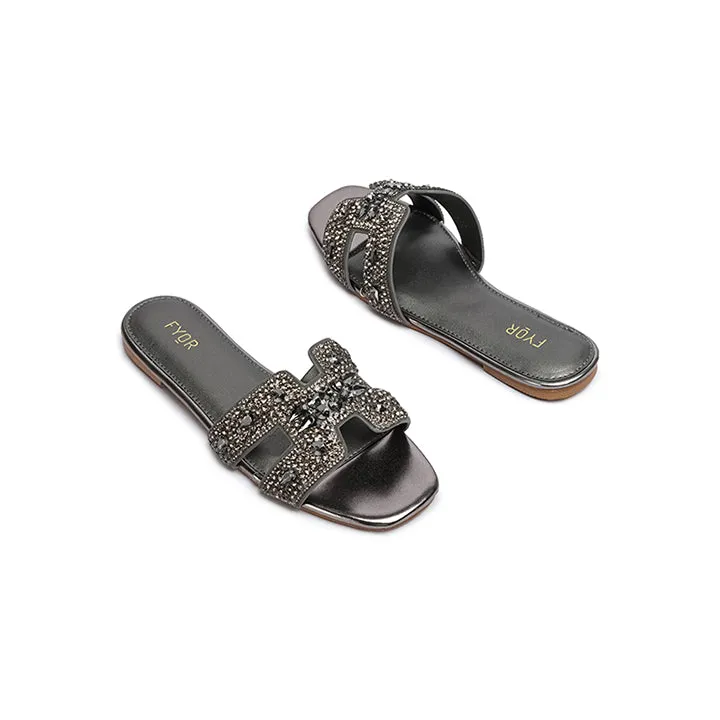 Rhinestones Slides Sandal MY 305