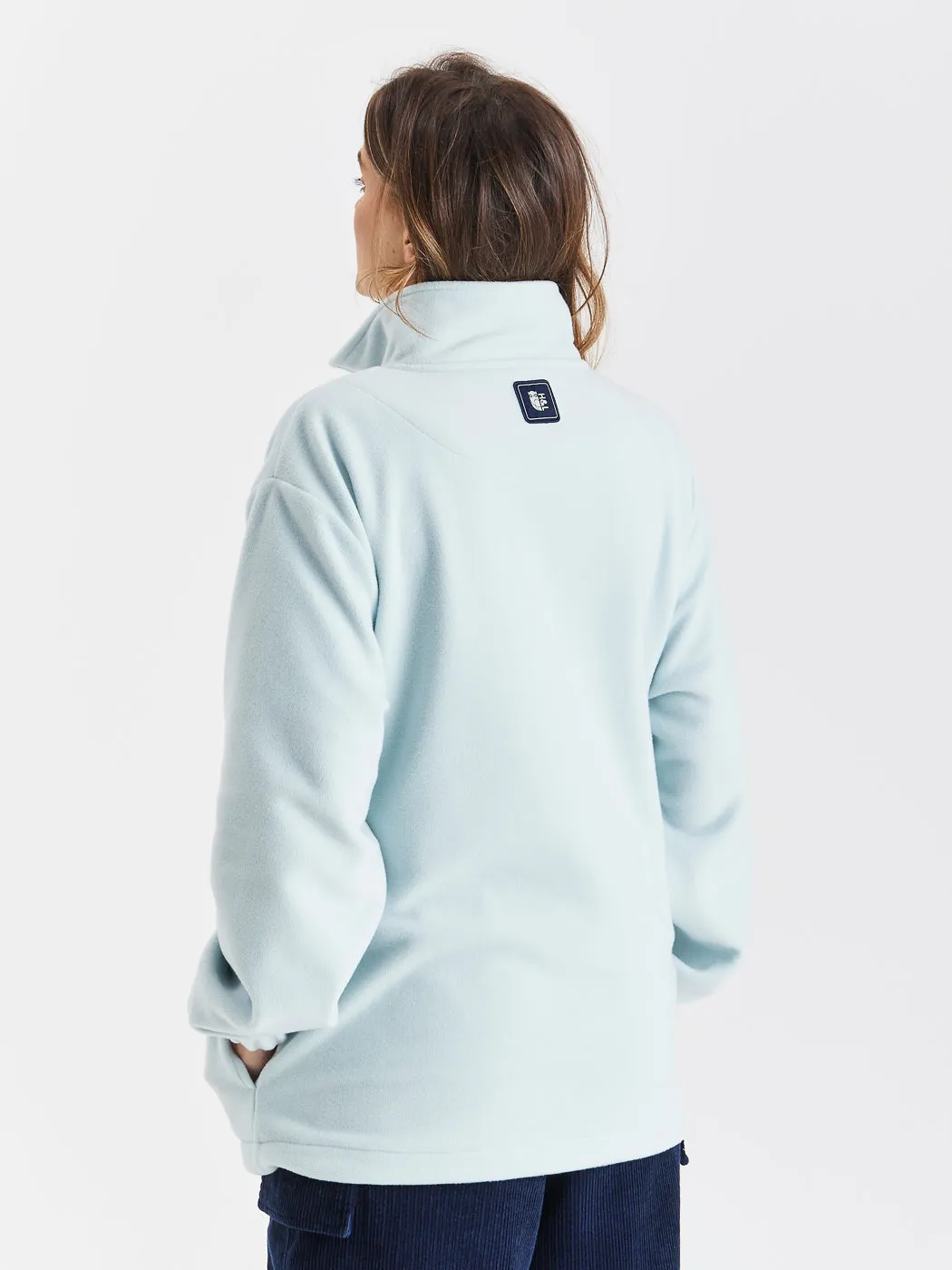 Robin 1/4 Zip Fleece Pale Sage