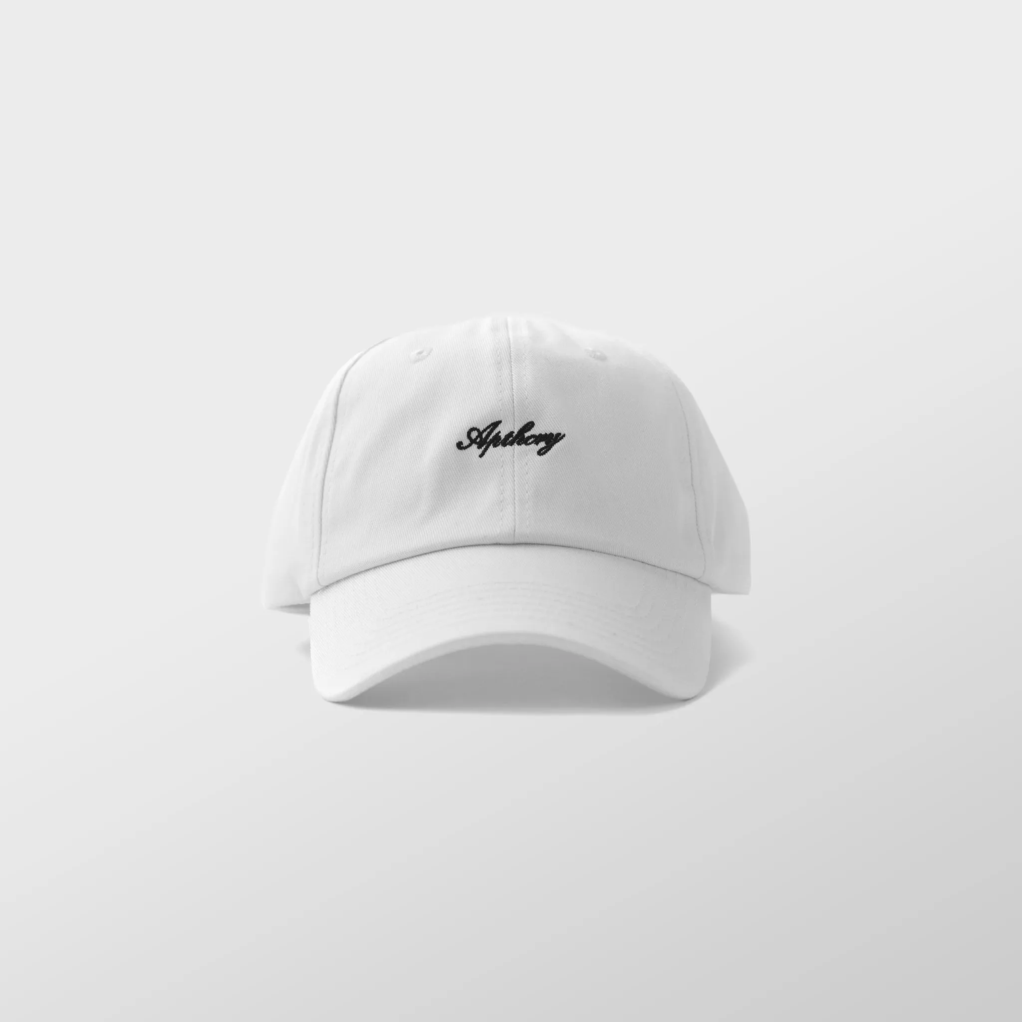 Script Logo Cap - White