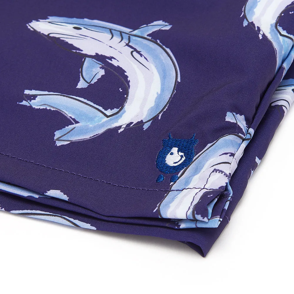 Sharks - Men's Swim Shorts