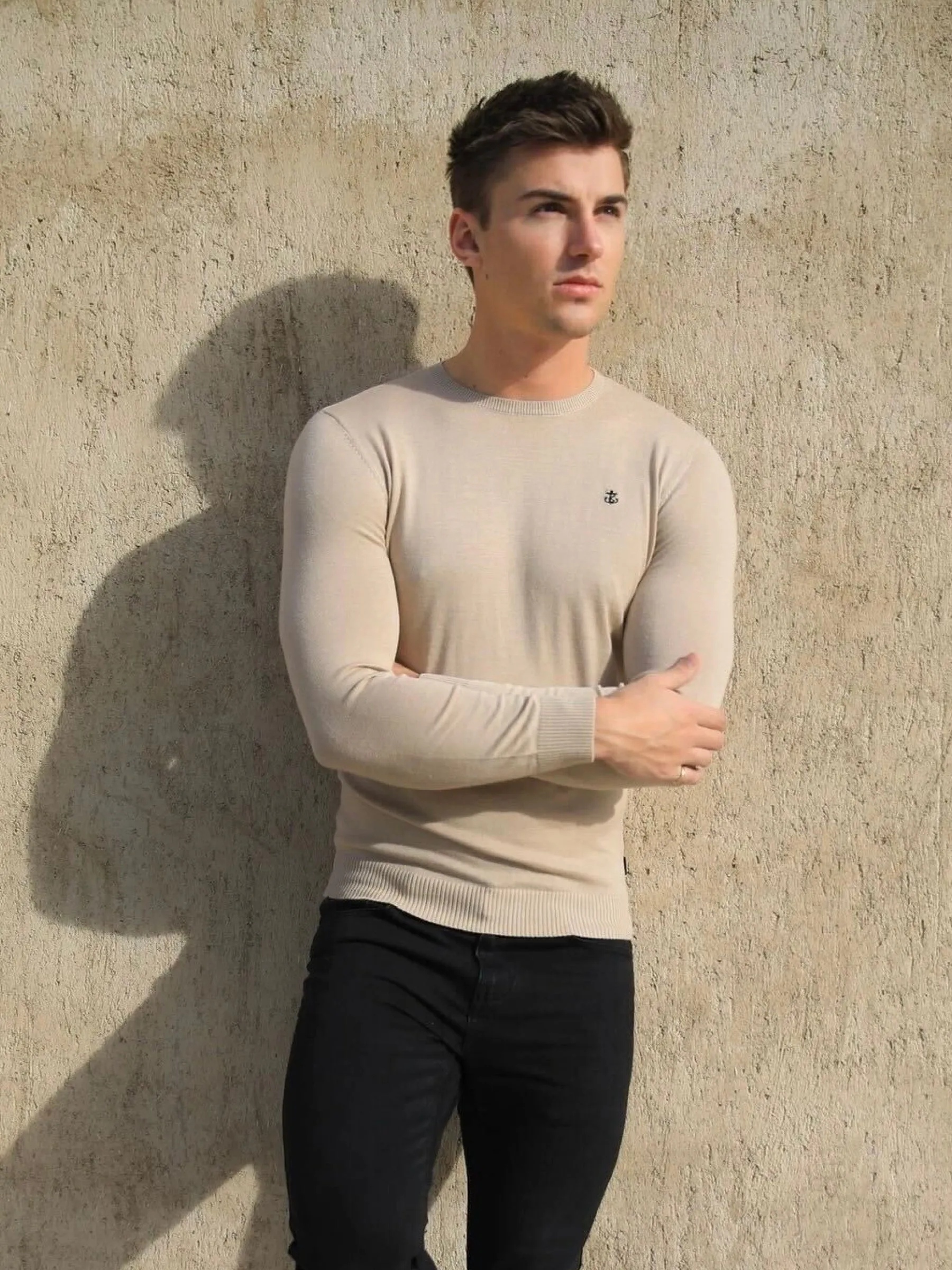 Sudbury Knitted Jumper - Tan