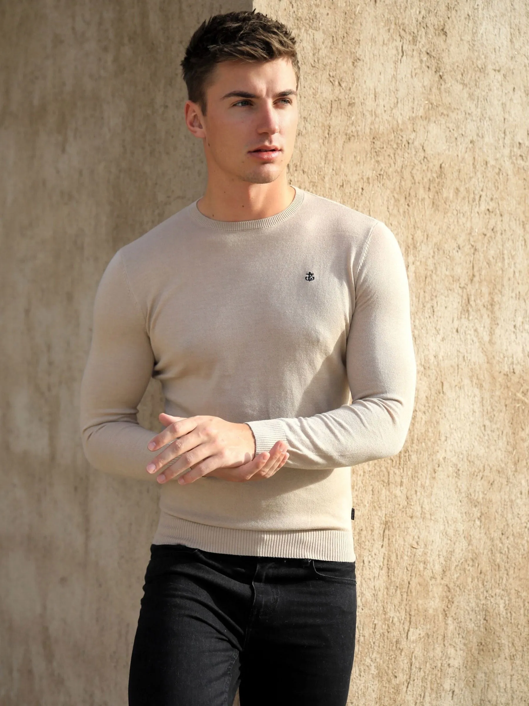 Sudbury Knitted Jumper - Tan