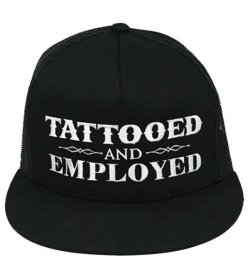 Tattooed and Employed Snapback Hat