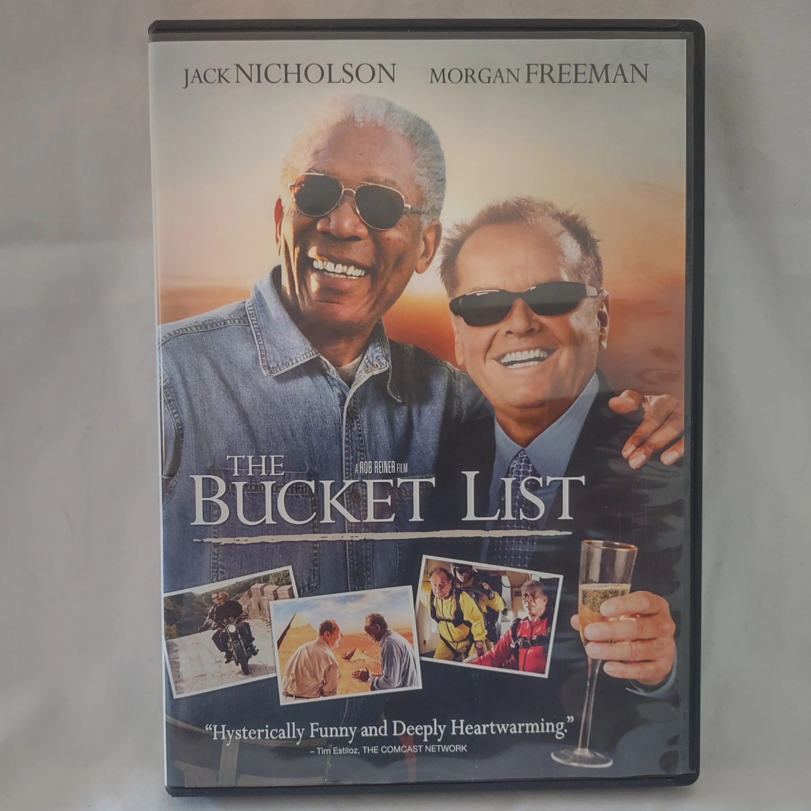 The Bucket List Movie DVD With Jack Nicholson and Morgan Freeman