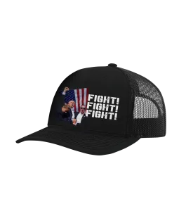 Trump Fight Fight Fight Premium Hat