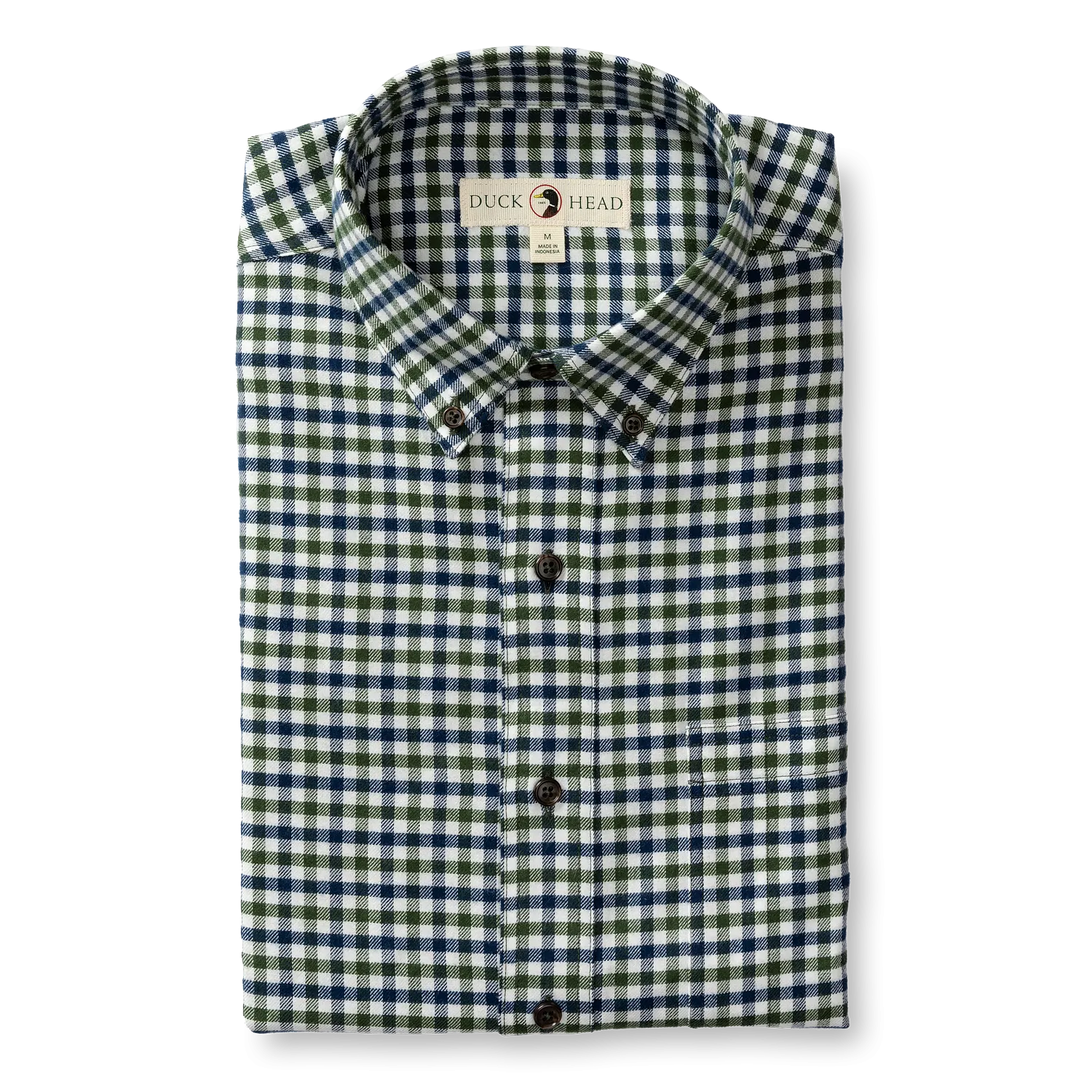 Varney Plaid Cotton Flannel Sport Shirt