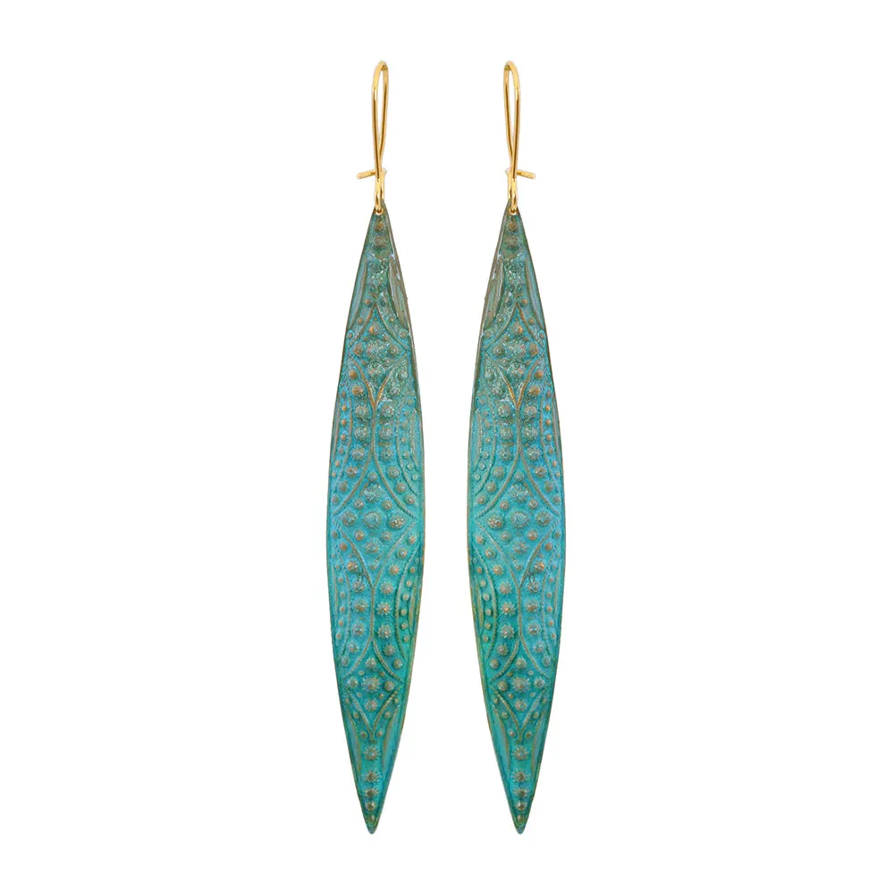 Verdigris Arya Earrings