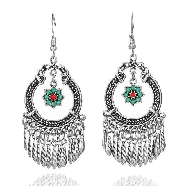 Vintage Tassel Drop Earrings