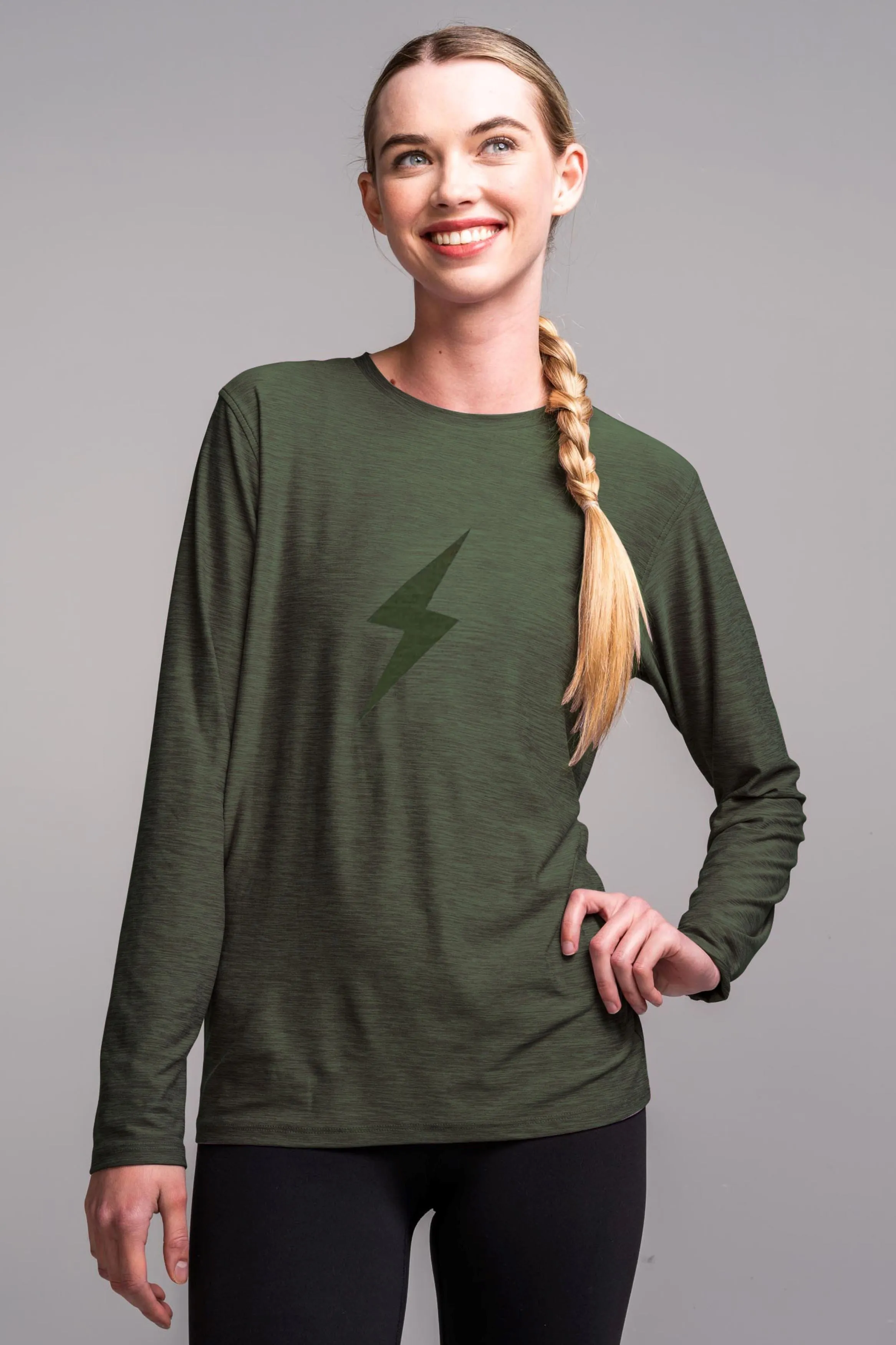 Women's "BOLT" SuperSoft Long Sleeve | Olive