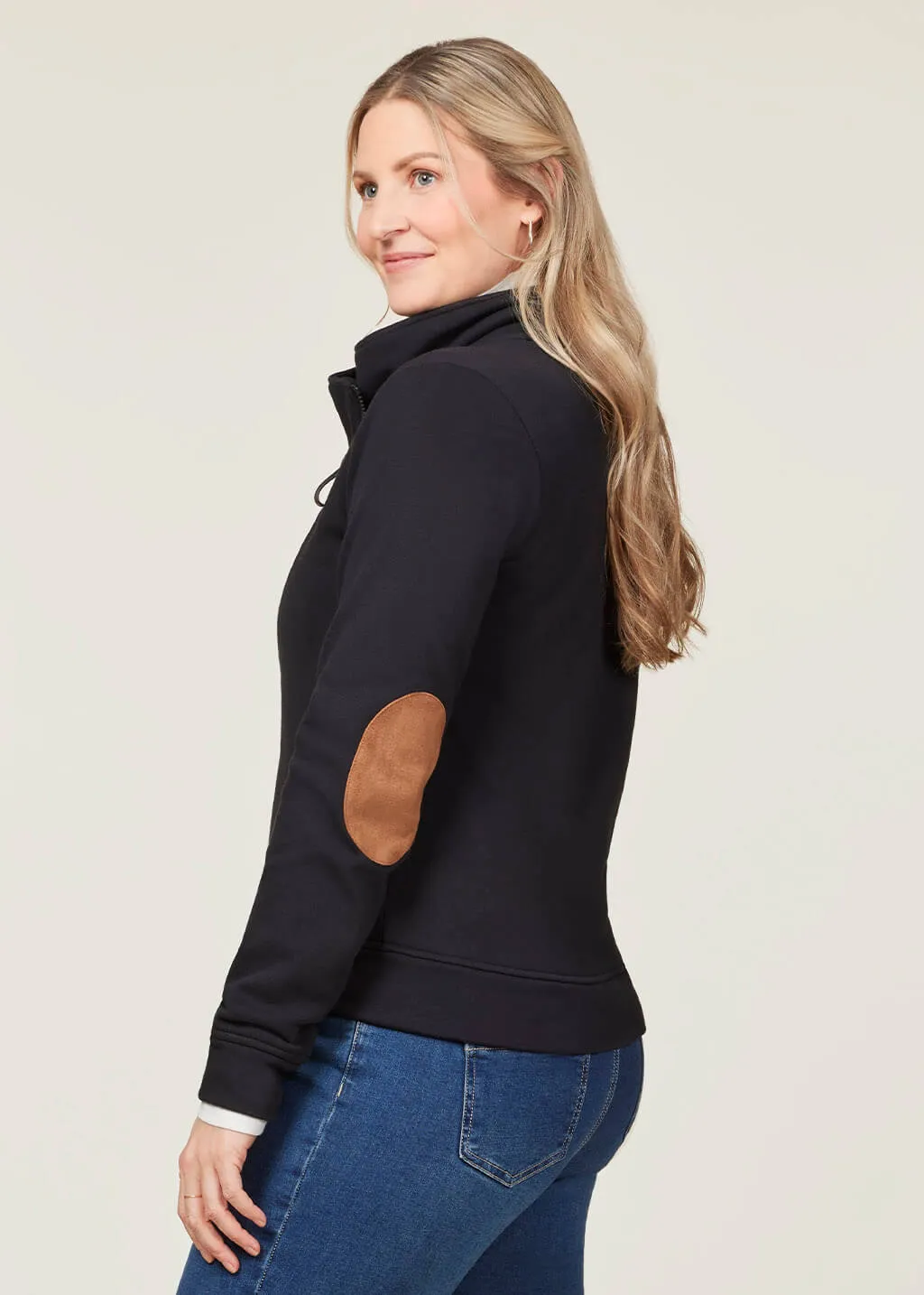 Wrap Front Fleece Jacket