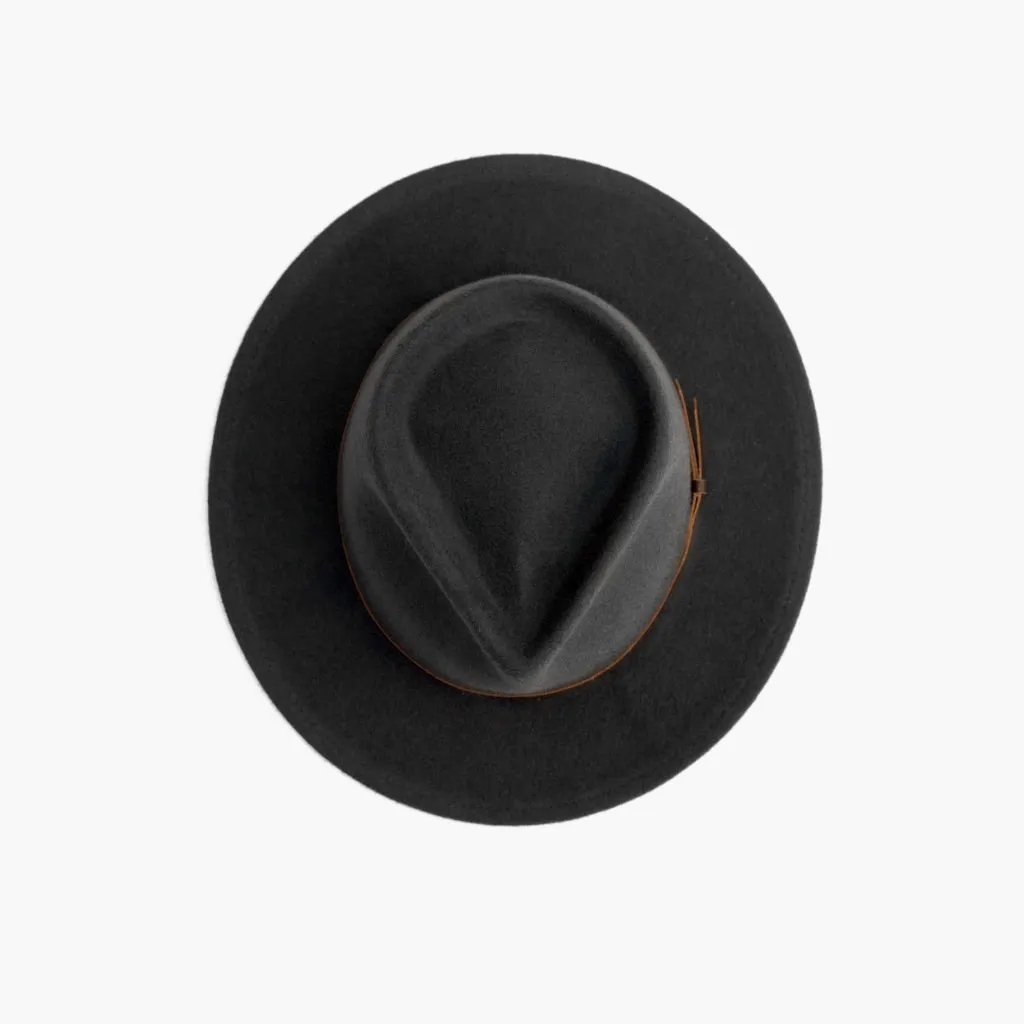 Yellow108 Eastwood Fedora | Grey