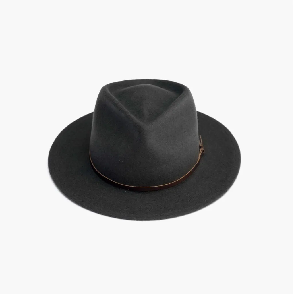 Yellow108 Eastwood Fedora | Grey